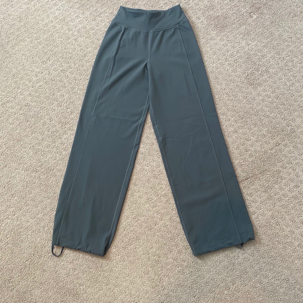 SOLD Grey Lululemon sit in stillness pants size 6